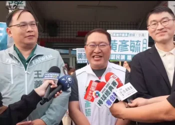 高雄市初選民調前一刻！王義川、梁文傑南下力挺黃彥毓