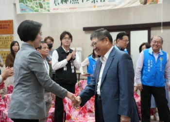 出席竹縣府普查及校舍活動 楊文科感謝徐欣瑩爭取教育經費