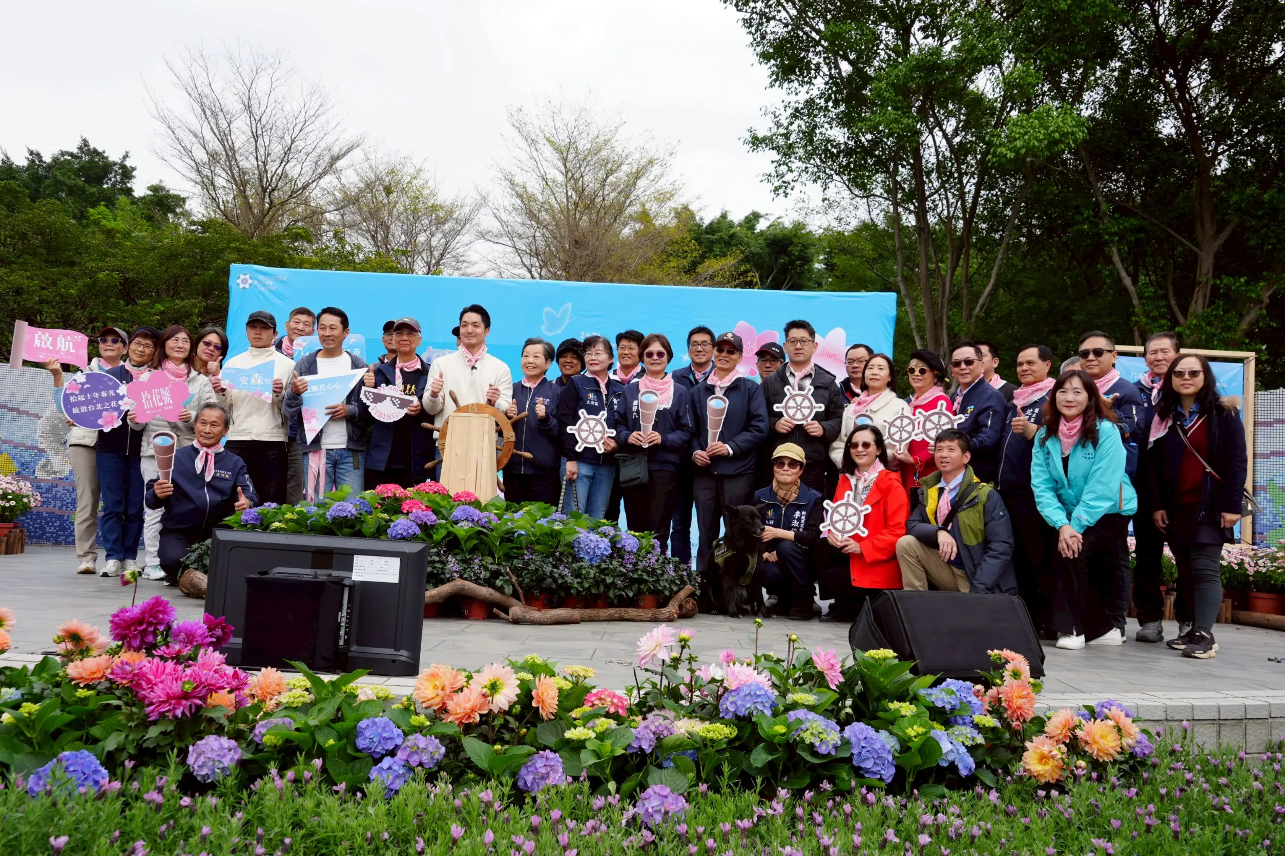 十年花季成城市名片　蔣萬安邀市民共賞台北杜鵑花季