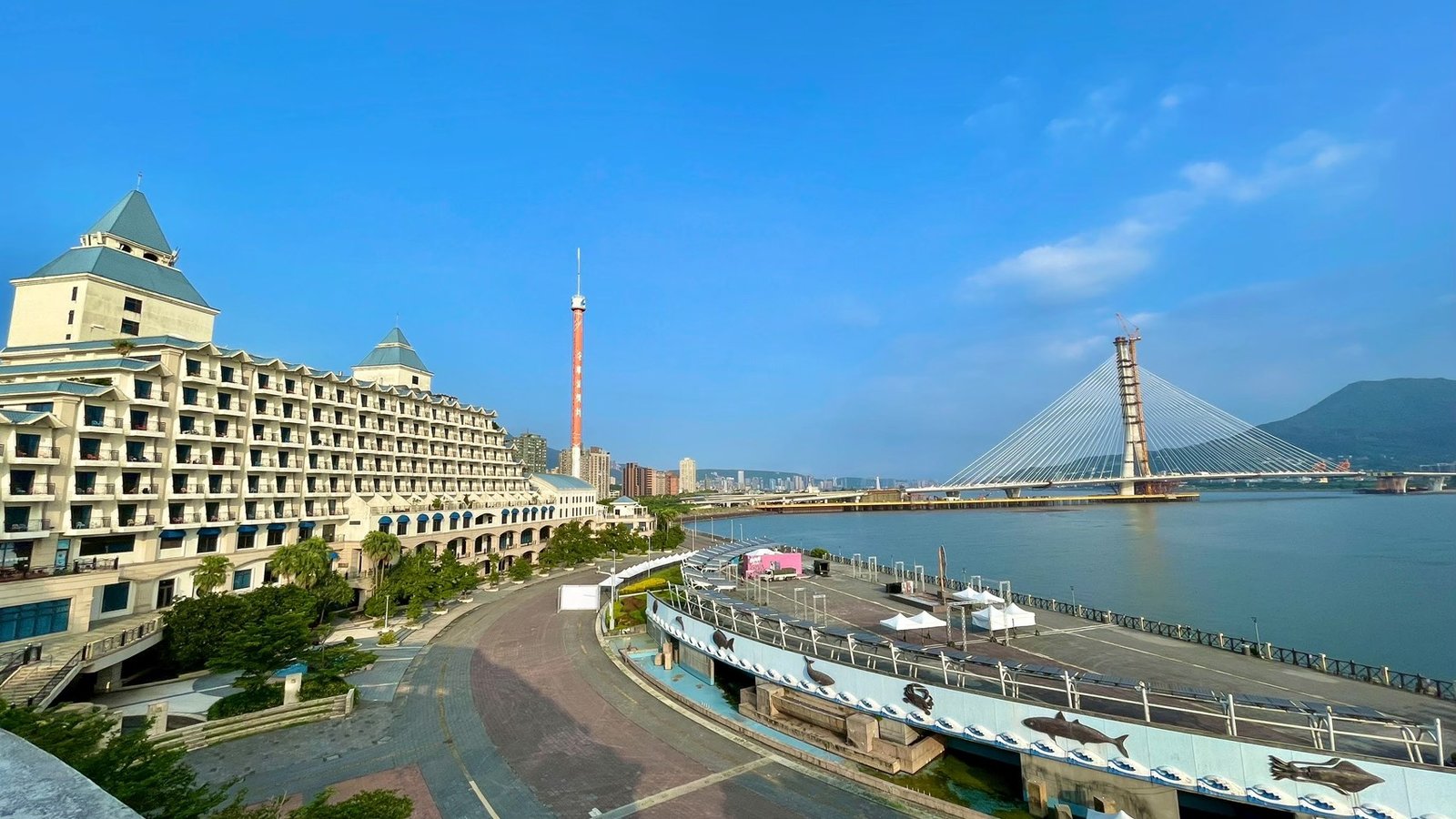 淡水福容 飯店外觀