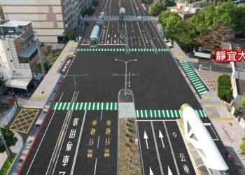 台灣大道靜宜弘光段今起夜間燙平施工！　市府投入1.54億打造安全人本通行環境