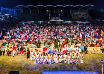 「115年感恩晚會－鄉鎮藝術巡演活動」 優人神鼓《踏風而行》 鹿港體育館震撼開演