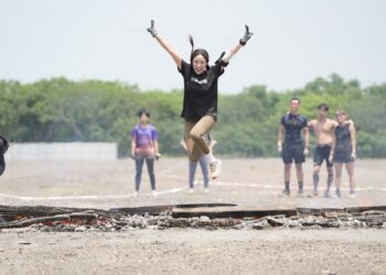 斯巴達國際障礙賽十週年台南盛大舉行 梁舒涵 草屯囝仔力挺參賽