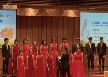 縣長張麗善支持在地音樂教育　口湖國中合唱團用歌聲讓世界聽見