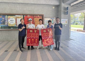 嘉縣體壇捷報！東石國中戴懿濤勇奪健美1金2銀