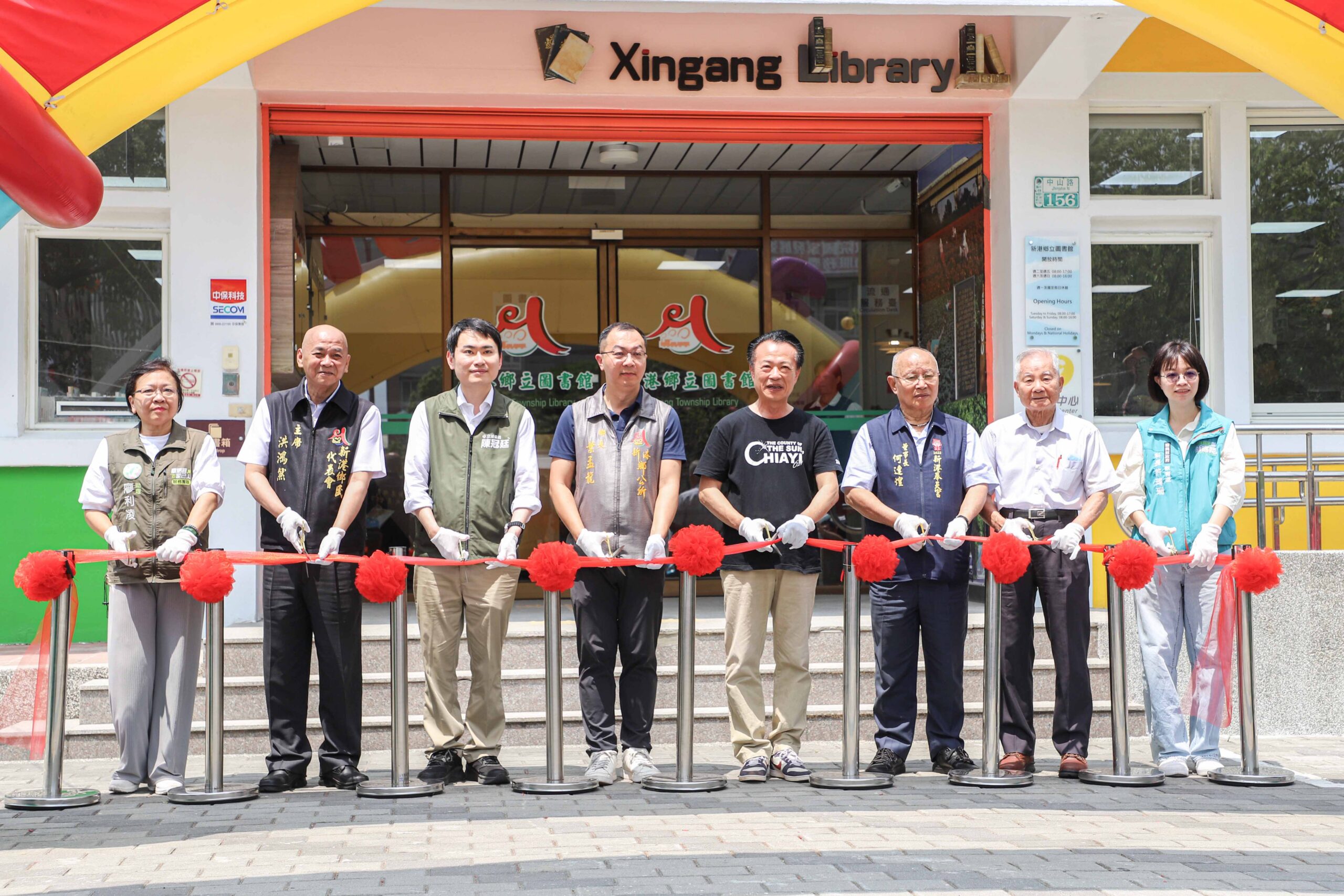 新港圖書館翻新亮相　打造全齡友善閱讀空間