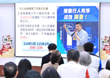 面對面傾聽民意　謝國樑率團隊到中正區說明施政藍圖