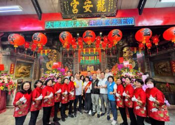 玄天上帝聖誕　黃敏惠祈願鐵路高架順利、雙園計畫圓滿