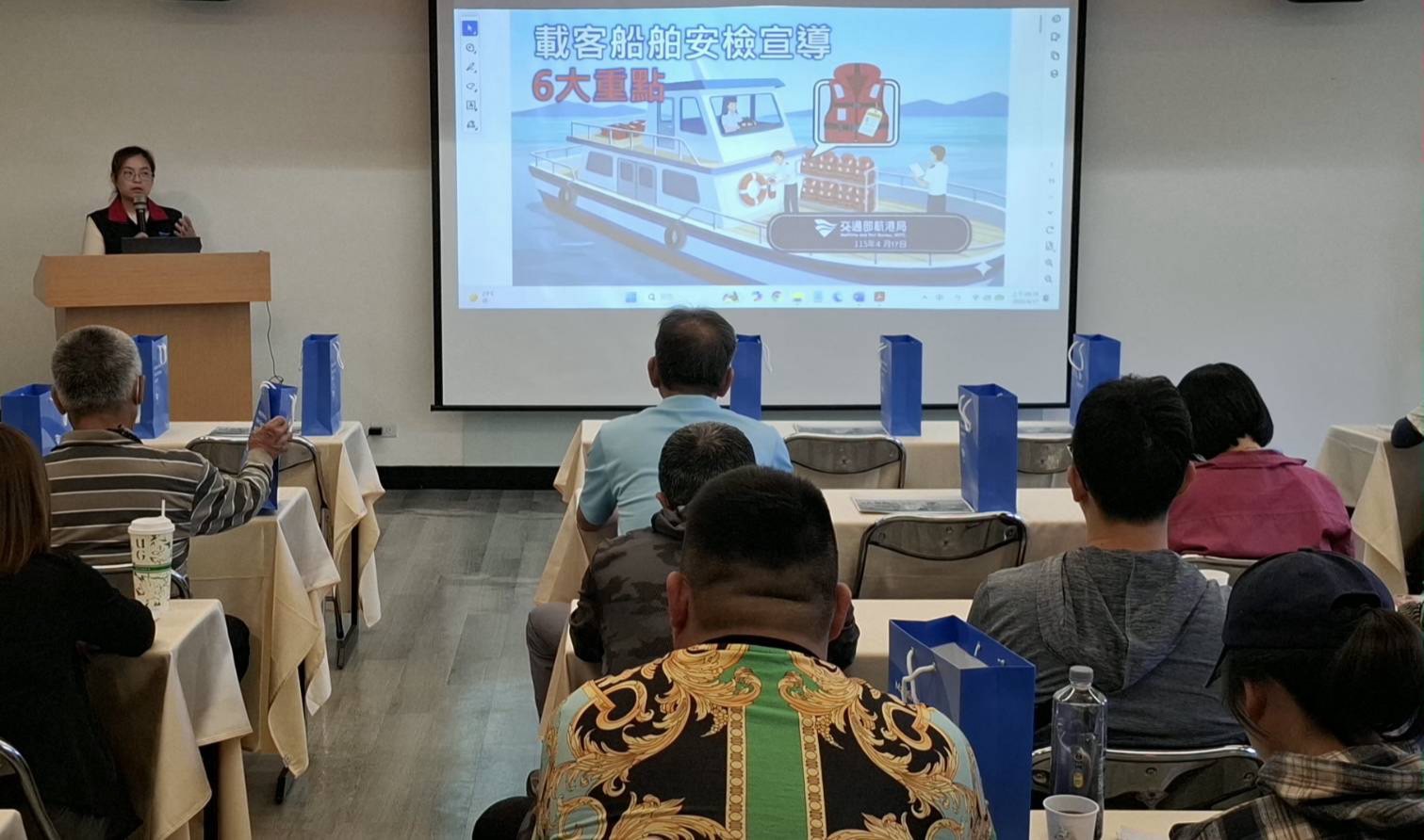 南投縣政府與交通部航港局攜手舉辦日月潭航安講習   強化水域安全確保遊客安心遊湖