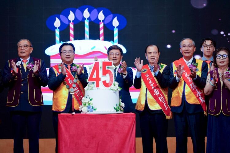 全國唯一五位總監典範 金龍獅子會第 45 屆授證盛大舉行 張孟傑會長領軍開創服務新紀元