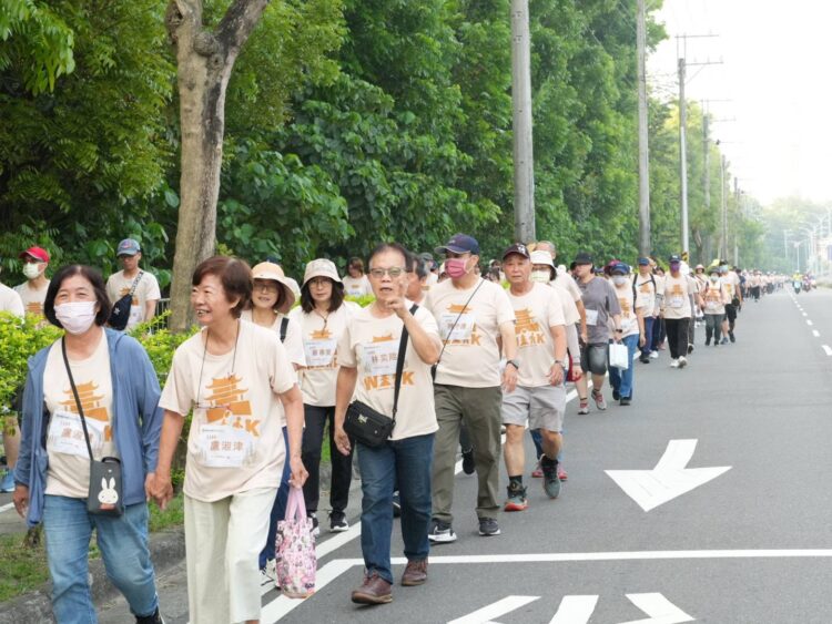 台南市立醫院舉辦「府城森呼吸」 千人響應為健康而行
