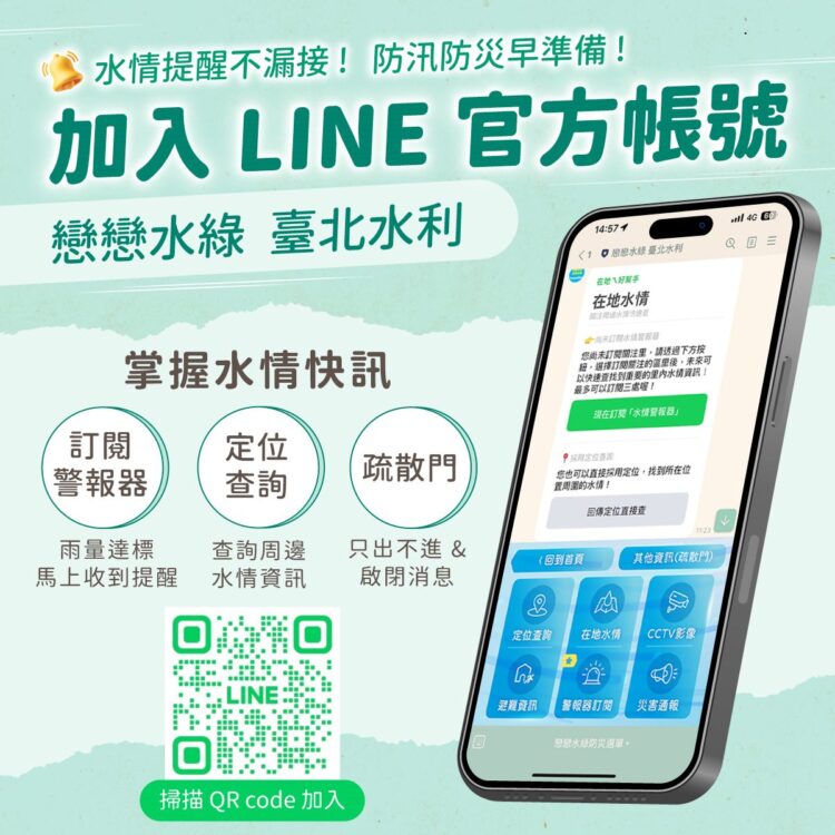 北市邁向防洪韌性城市 結合AI與生態治理打造智慧水環境
