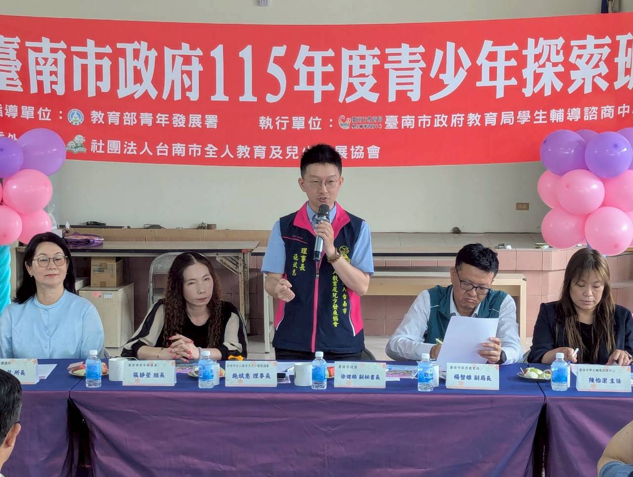 長官來賓致詞 施斌惠理事長 1