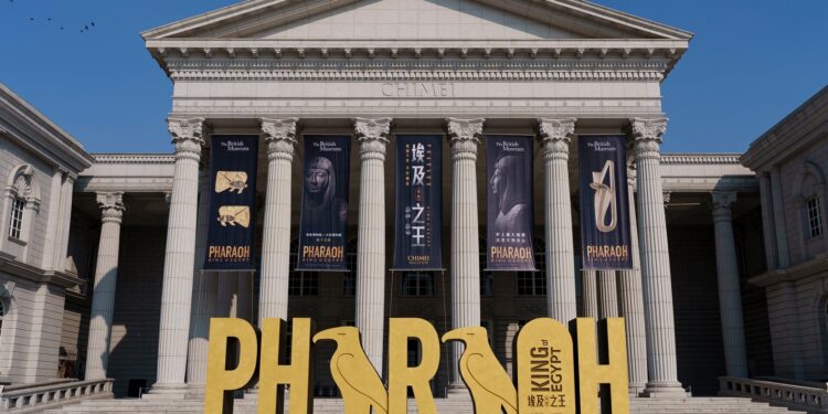 奇美博物館特展《埃及之王：法老》將於明年1月29日登場，為減少民眾入場排隊時間，新增「快速入場預約」服務。圖／奇美博物館提供
