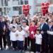 7年全市新設10校!廍子國中一期落成、二期同步動土 盧市長:台中人口邁向287萬市府加速建校舍 9 7年全市新設10校!廍子國中一期落成、二期同步動土 盧市長:台中人口邁向287萬市府加速建校舍