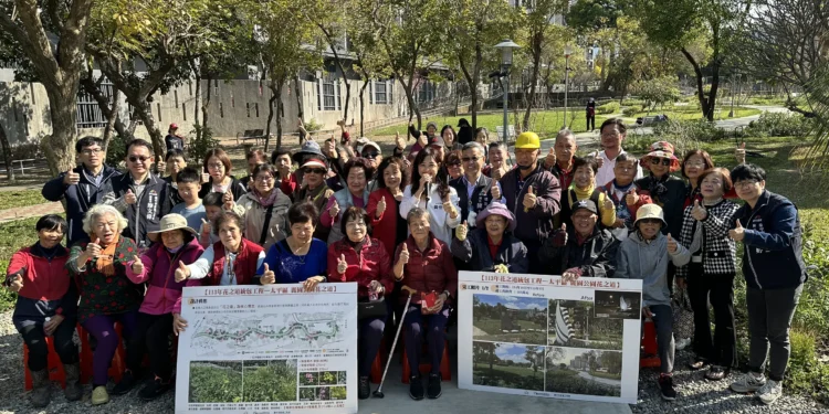 太平麗園公園「花之道」提前開放使用! 建設局長:為市民獻上綠意新春禮物 1 1 128 LqMoRp