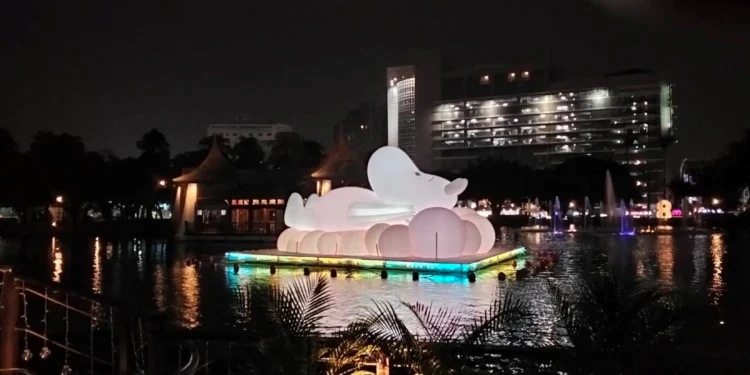 周末搶好禮快到台中公園　拍姆明、拿提燈、再享划船加碼