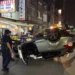 男毒駕逆向險撞2童　自撞貨車四輪朝天遭逮