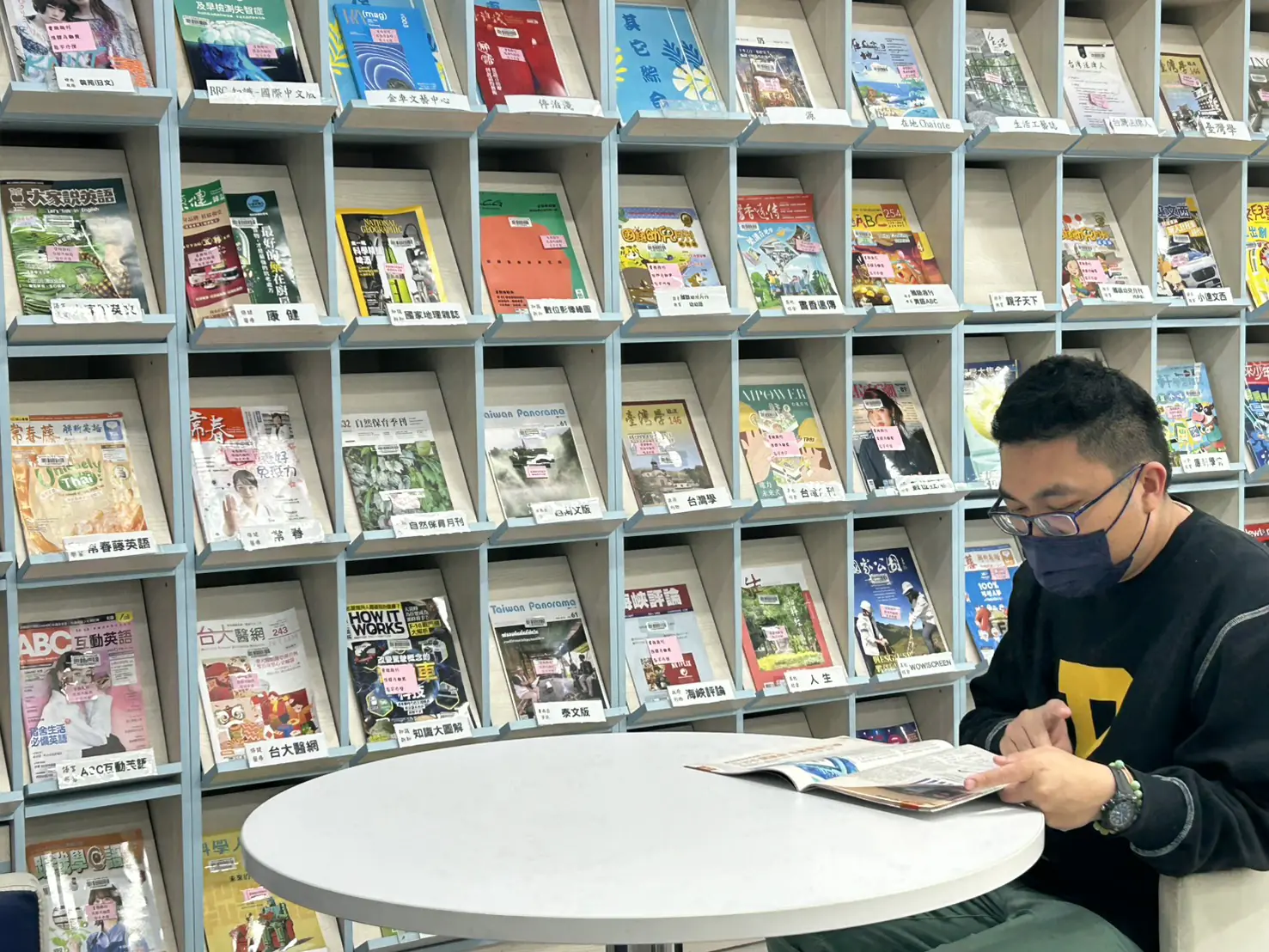 閱讀點亮人生! 蔡鎵任考取台電不忘回饋中市圖助學子考生追夢 1 1-20-36