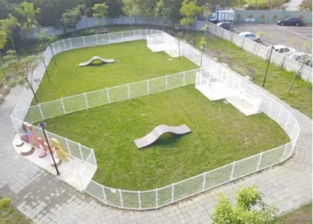 大里區首座「毛小孩專區」啟用　永隆寵物公園打造萌寵友善新天地