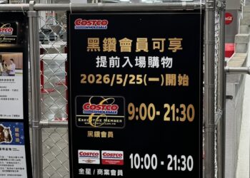 Costco 黑鑽會員專屬「早鳥優先權」 半小時完成採買不再是夢
