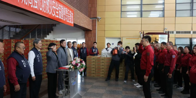 雲林縣過年期間強化防救災安全協勤慰問品發放 縣長張麗善感謝消防及協勤民力 守護鄉親生命財產安全 1 14 6 59l2J8 scaled