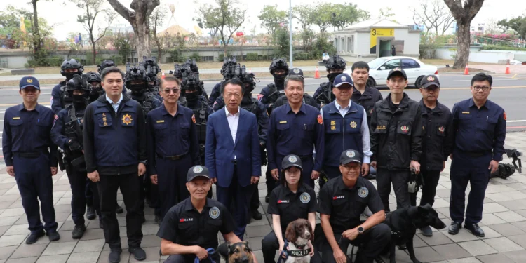 防爆機器人、偵爆犬齊上陣 2026台灣燈會安全層層把關 1 153 scaled