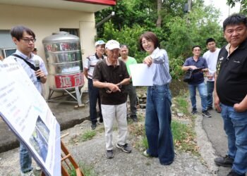 中寮鄉15處農水路急需改善　許縣長會勘核撥2,297萬9千餘元改善