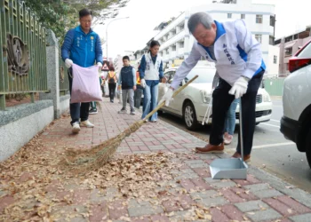 馬力全開　潔淨南投　逾百人上街大掃除
