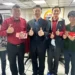春節堅守崗位守護城市 基隆消防局長游家懿慰問執勤同仁 新年快樂