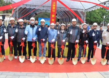 三條崙海水浴場周邊環境景觀改善工程動土　打造四湖濱海觀光休閒軸帶