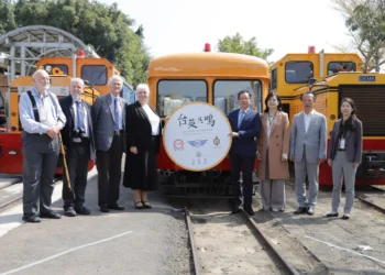 翁章梁出席台糖八十周年　台英共鳴交流慶典