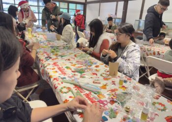 蕭如松藝術園區日式屋台聖誕市集今天展開