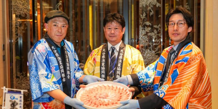 大分縣企業招商研討會暨「大分之夜」台灣登場 深化台日產業合作 1 E88289E8B3AAE7B78AE5AFA6E38081E6B2B9E88482E8B190E5AF8CE79A84E9A48AE6AE96E99D92E79498E9AD9A MvRVBz