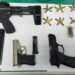 2毒槍嫌拒檢逃逸　嘉警迅速圍捕查獲長短槍及大批子彈