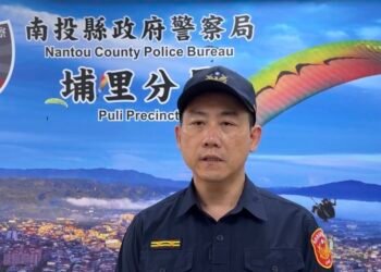埔里鎮產業道路發生一起農用噴藥車側翻重壓駕駛人致死之交通事故