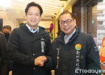 大新竹藍白合？陳見賢、邱臣遠同框　對話區域治理藍圖