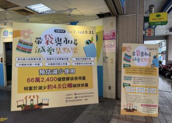 南投縣推動市場減塑再擴大　6處公有市場響應「帶袋逛市場」活動
