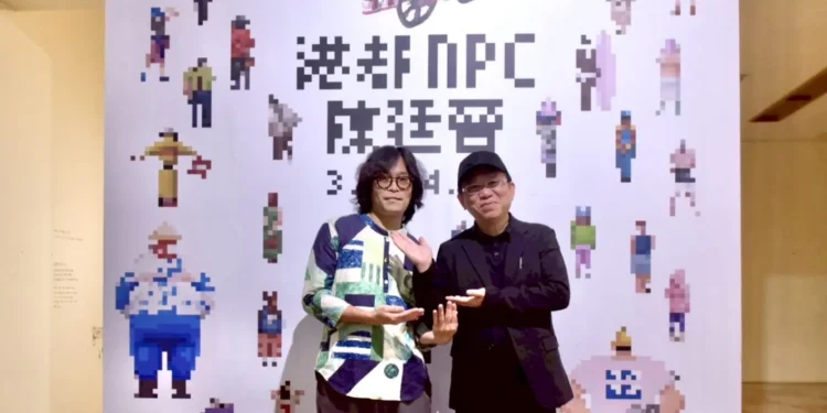 以背影刻劃城市生活群像 高美館KSpace陳廷晉個展 《港都NPC》開展 1 IMG 3537
