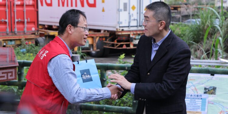 基隆市長謝國樑慰勞各單位同仁