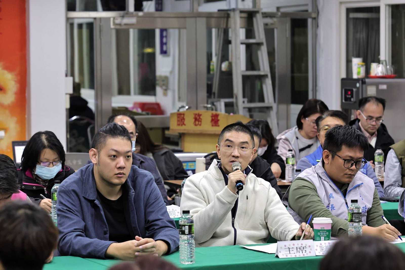 交通到社福一次談清楚 基隆首場公民座談直球對話市府 1 基隆首場公民座談會 謝國樑率局處首長傾聽信義區在地聲音