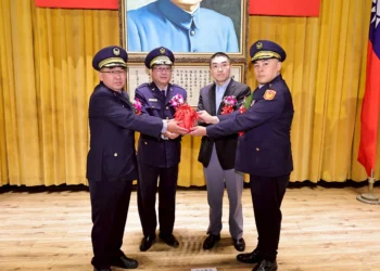 基市警局第三、第四分局長聯合交接　謝國樑期勉延續基隆治安穩定