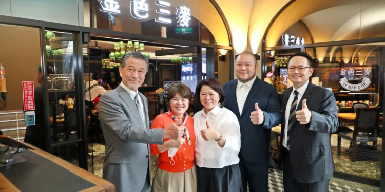 回「嘉」歡聚!金色三麥進駐嘉義耐斯 黃敏惠:嘉義女婿返鄉,邀市民品限定風味 1 IMG 8157