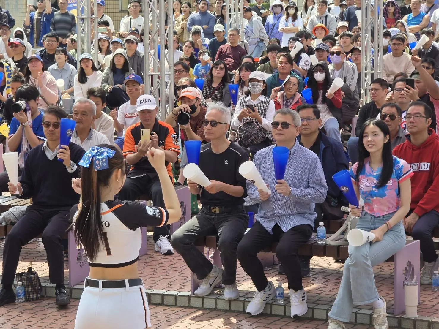 WBC第四戰中華隊逆轉勝韓國 嘉義市大螢幕同步轉播歡聲雷動 1 IMG_8589