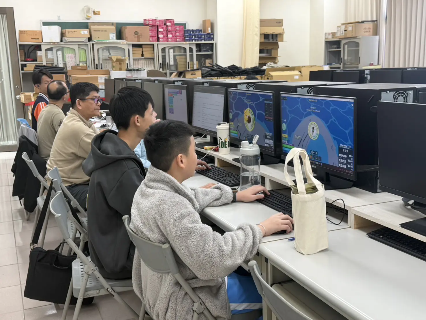 備戰全國貓咪盃 嘉義市8支隊伍SCRATCH密集培訓 1 IMG_8913