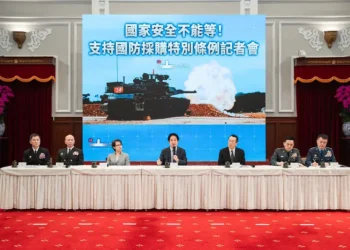 何志偉臉書：國防不能再等！　1.2兆特別預算為守護台海和平