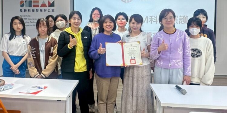 台灣學聯攜手臺北市STEAM辦公室 助力中山女高培育科技女力