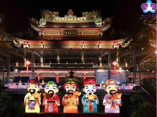 20間宮廟助陣台北燈節 300公尺燈海隧道、馬年特色燈飾超吸睛 1 20間宮廟助陣台北燈節 300公尺燈海隧道、馬年特色燈飾超吸睛