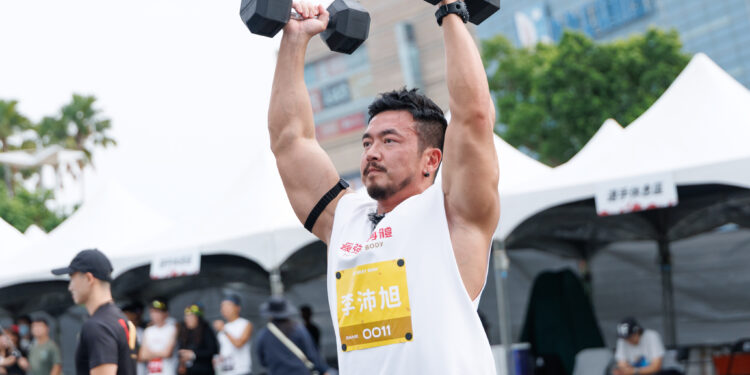 李沛旭以筋肉人形象現身。 （圖：好看娛樂）