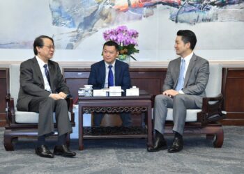臺日交流再升溫　蔣萬安會泉裕泰聚焦AI與供應鏈合作